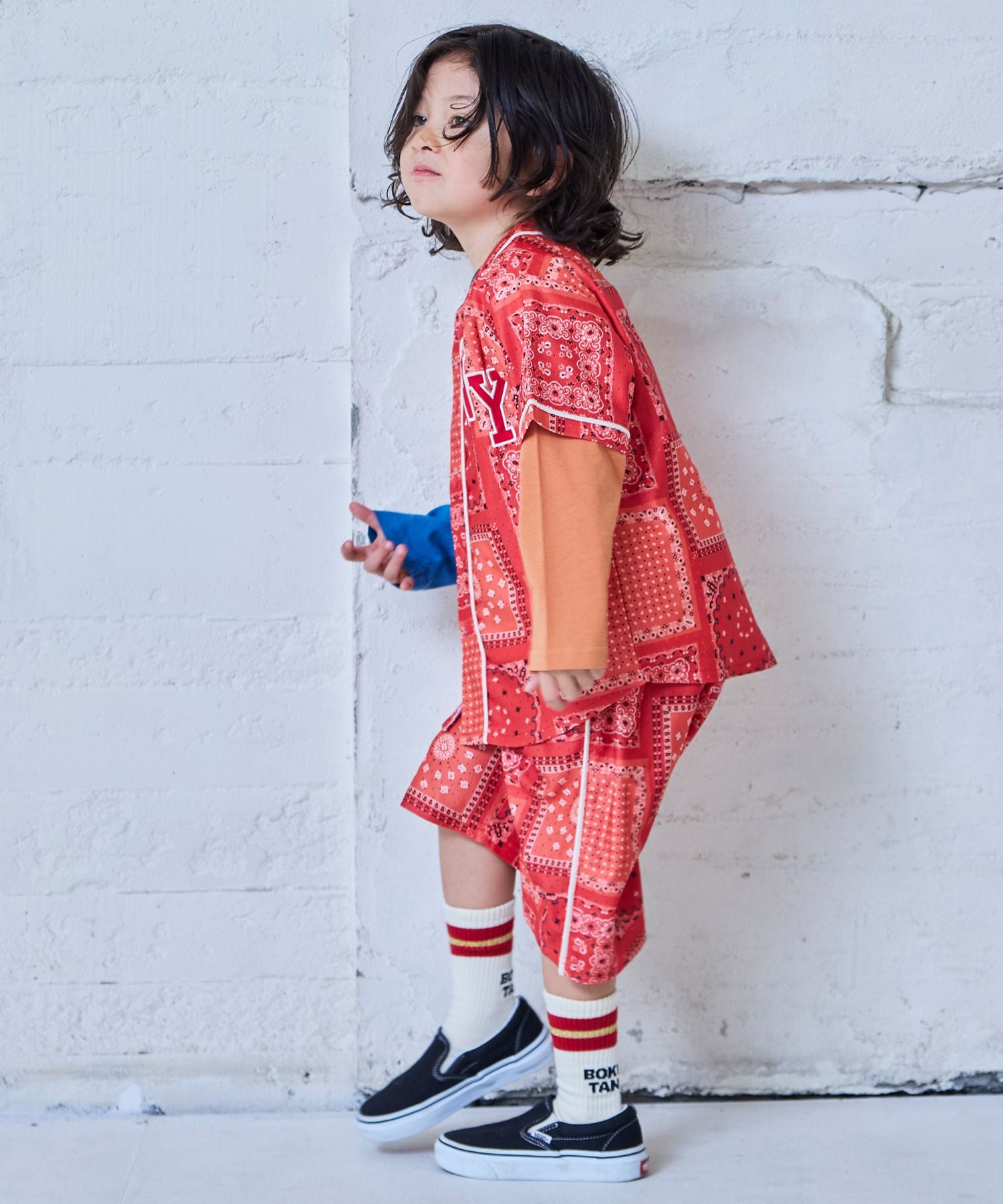ペイズリーメッシュショートパンツ ｜ ボトムス ｜ 子供服のセレクト