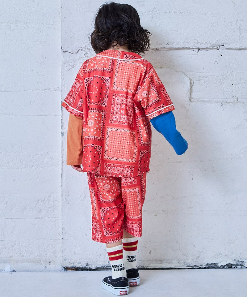 ペイズリーメッシュショートパンツ ｜ ボトムス ｜ 子供服のセレクト