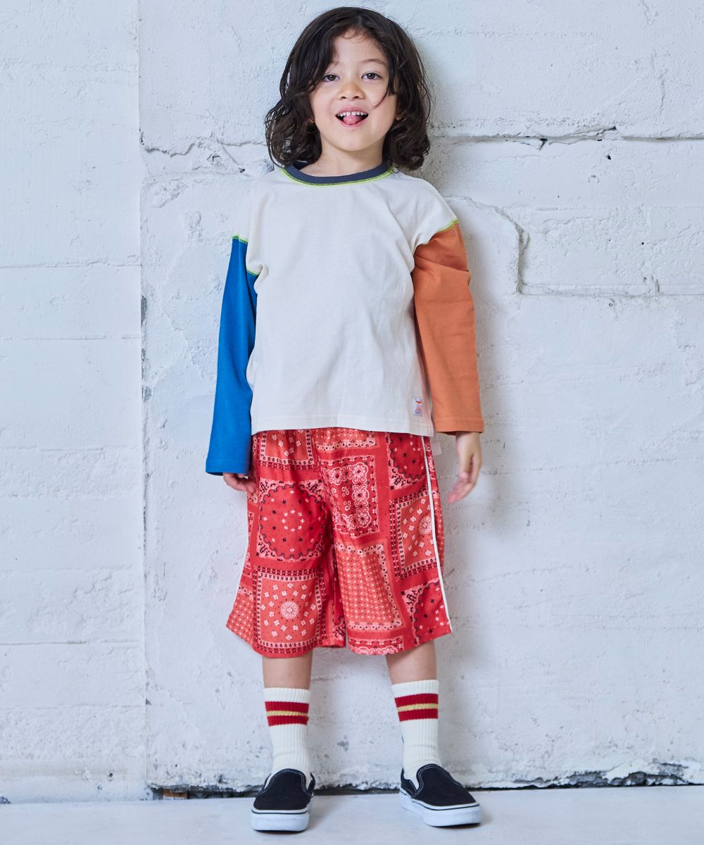 ペイズリーメッシュショートパンツ ｜ ボトムス ｜ 子供服のセレクト
