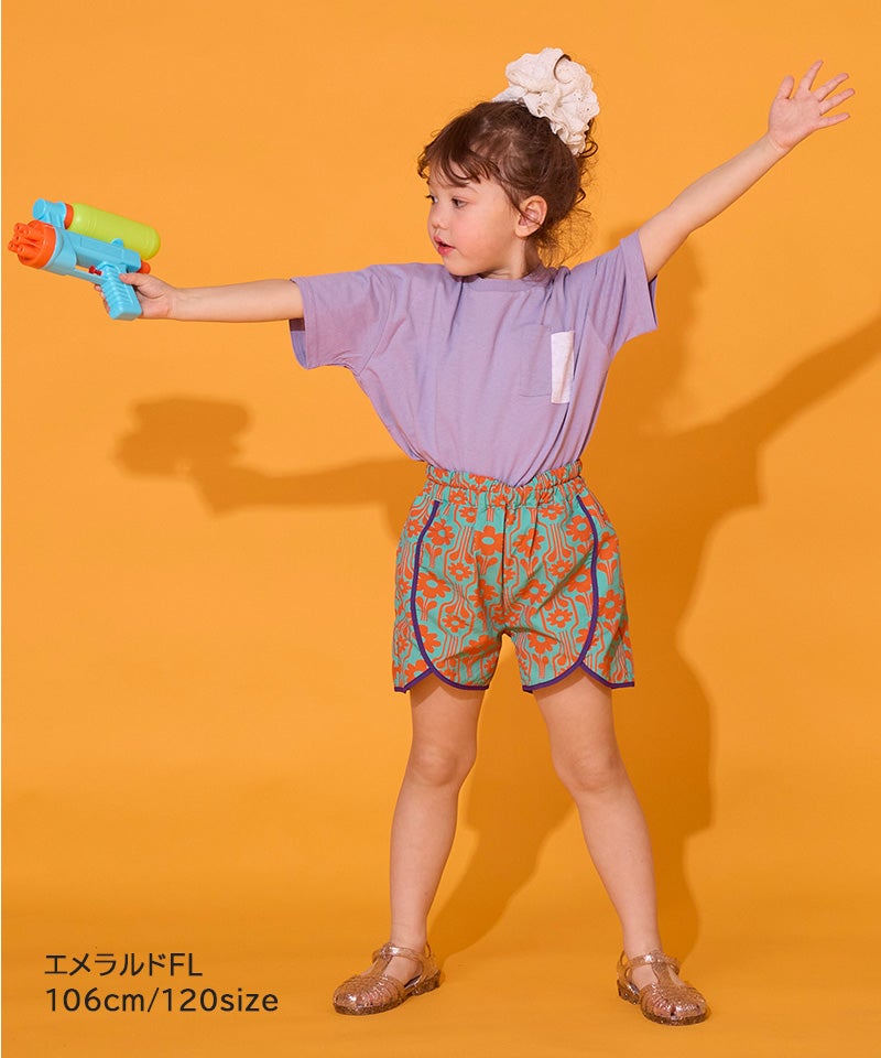 水陸両用】ガールズバギーショートパンツ ｜ ボトムス ｜ 子供服の