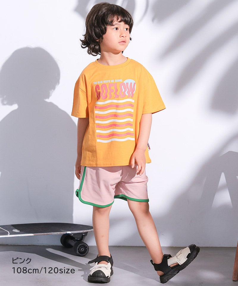 吸汗速乾】サイドラインショートパンツ ｜ ボトムス ｜ 子供服の