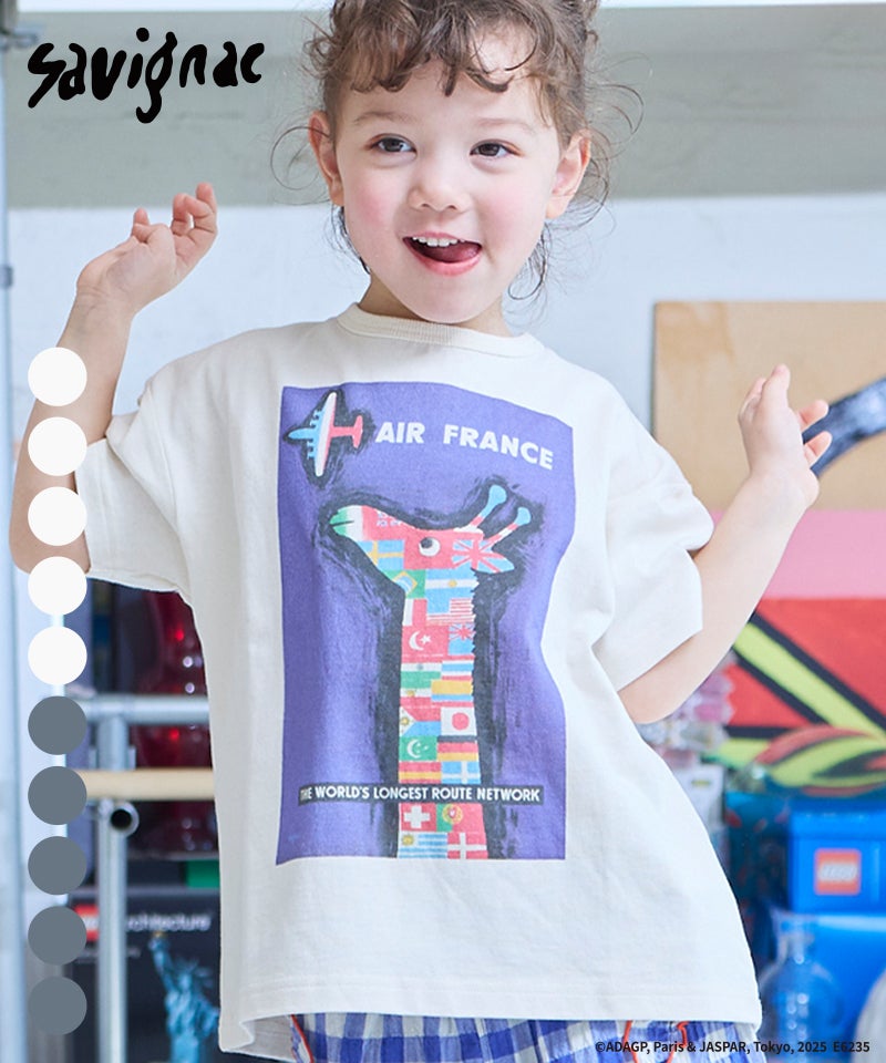 別注】レイモン・サビニャック プリントTee ｜ トップス ｜ 子供服の