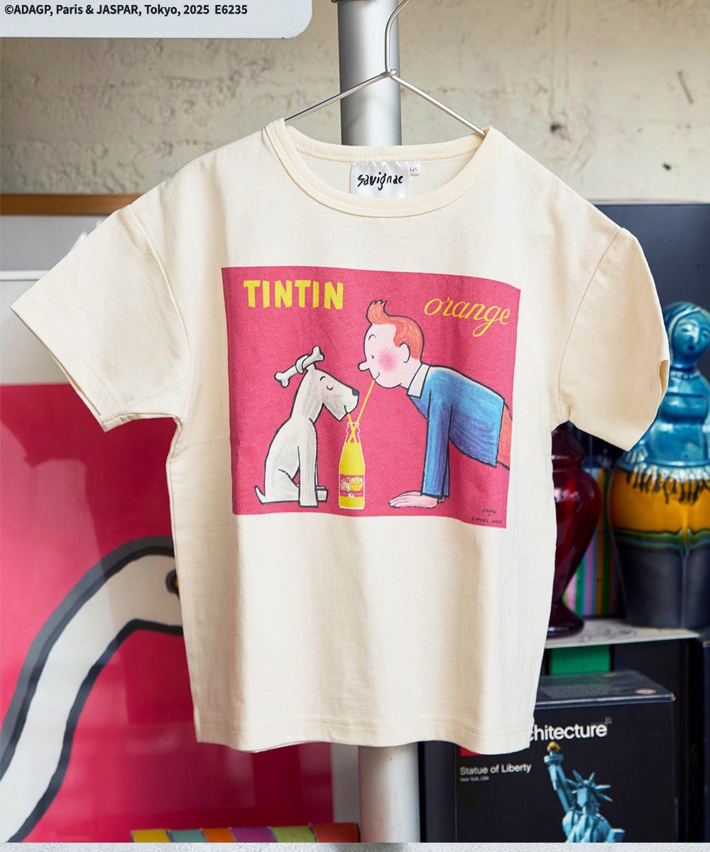 送料無料】【別注】レイモン・サビニャック プリントTee ｜ トップス