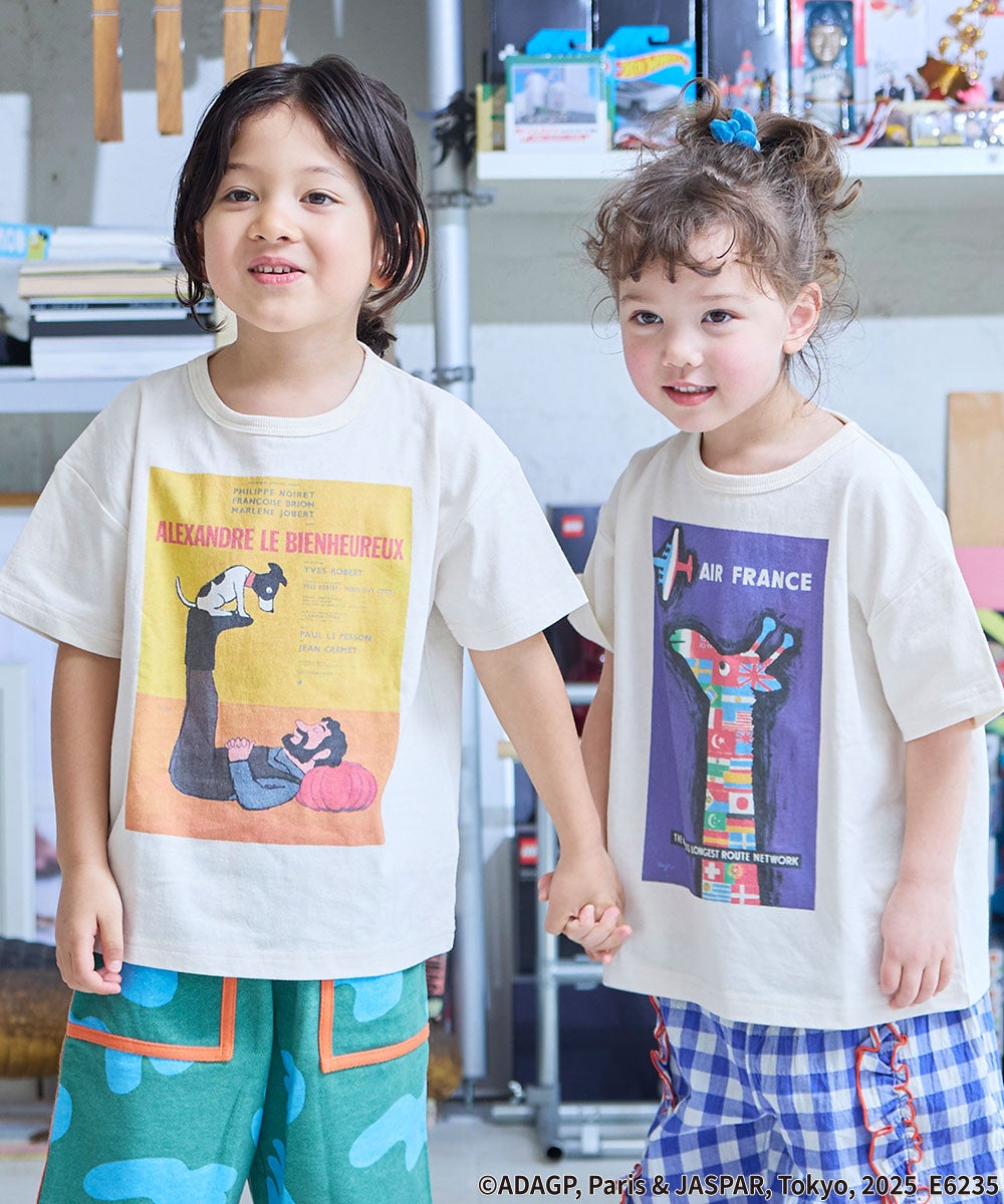 別注】レイモン・サビニャック プリントTee ｜ トップス ｜ 子供服の