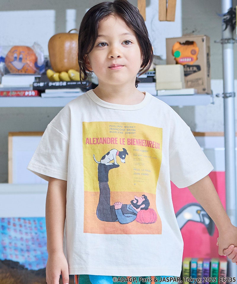 送料無料】【別注】レイモン・サビニャック プリントTee ｜ トップス