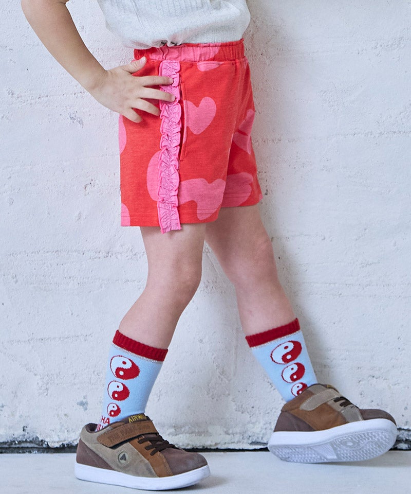 サテンフリルショートパンツ ｜ ボトムス ｜ 子供服のセレクトショップ