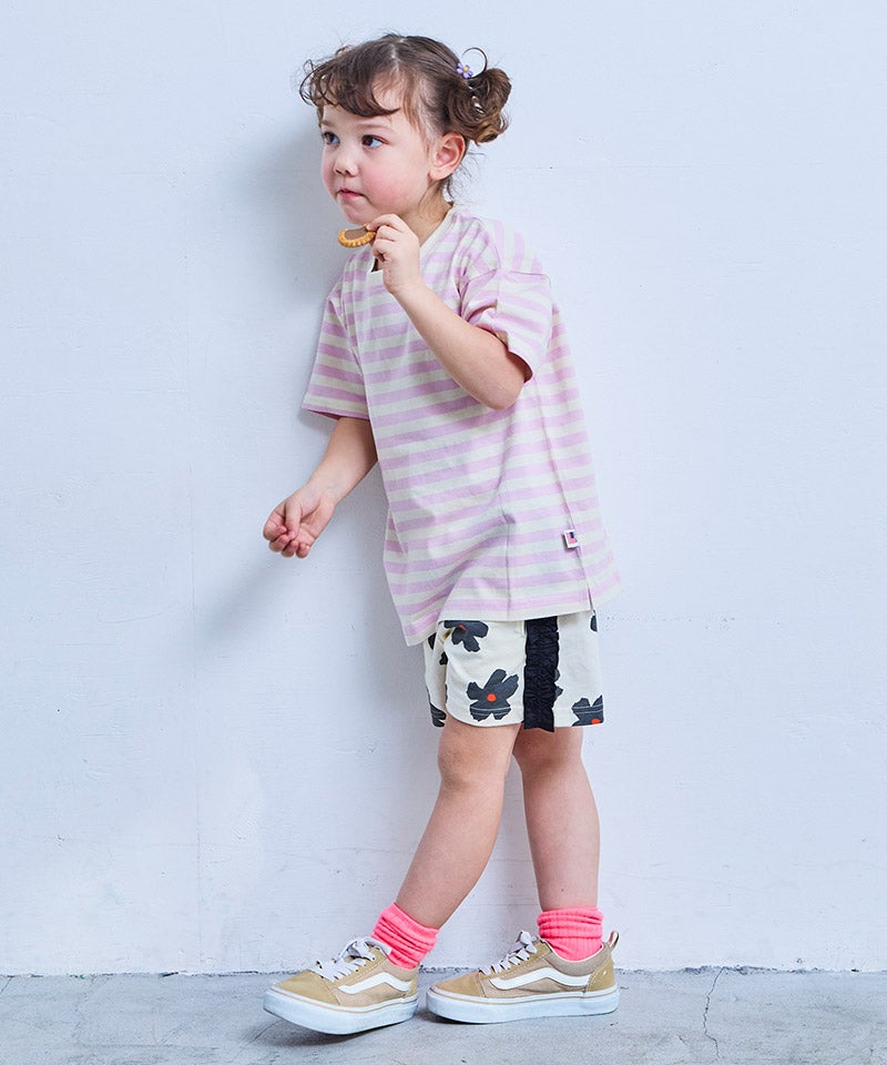 サテンフリルショートパンツ ｜ ボトムス ｜ 子供服のセレクトショップ