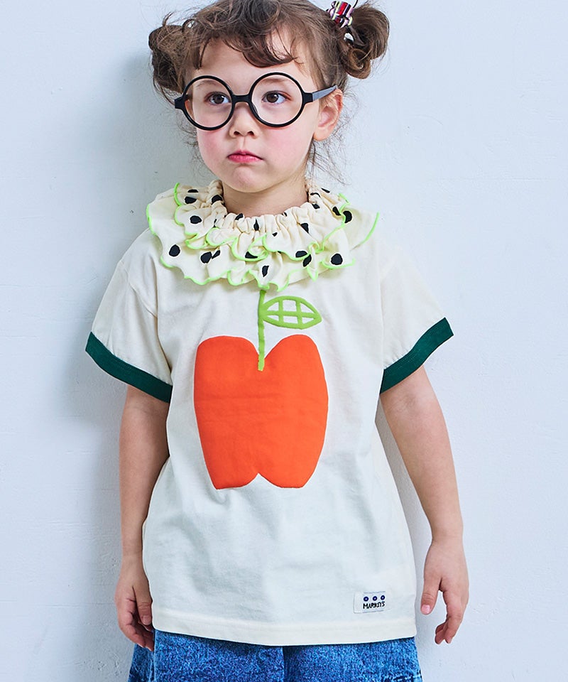 misha&puff リンガーTシャツ　3y Misha&Puff(ミーシャアンドパフ）／Sailboat Collage Ringer Tee