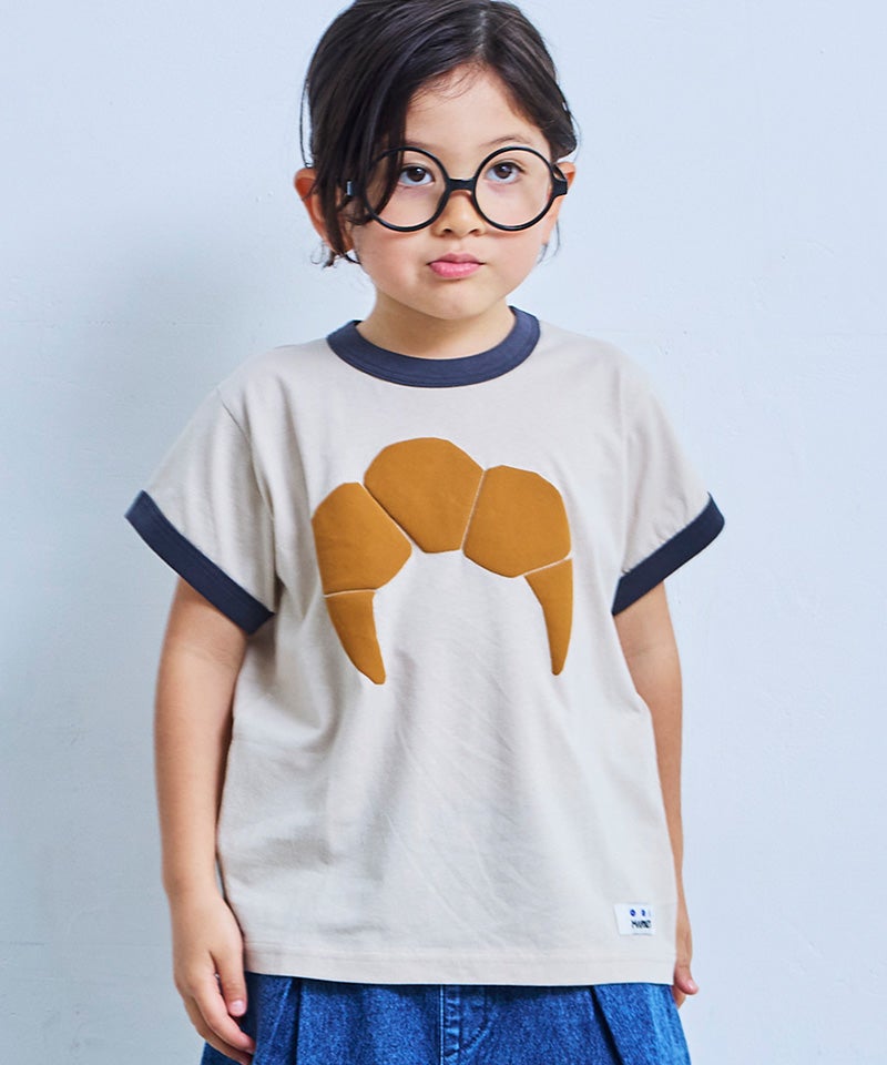 misha&puff リンガーTシャツ　3y Misha&Puff(ミーシャアンドパフ）／Sailboat Collage Ringer Tee
