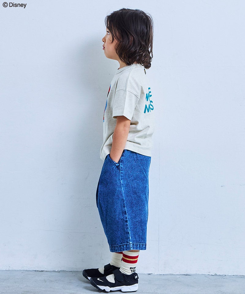 別注】【親子お揃い】ミッキーマウス プリントTシャツ ｜ トップス