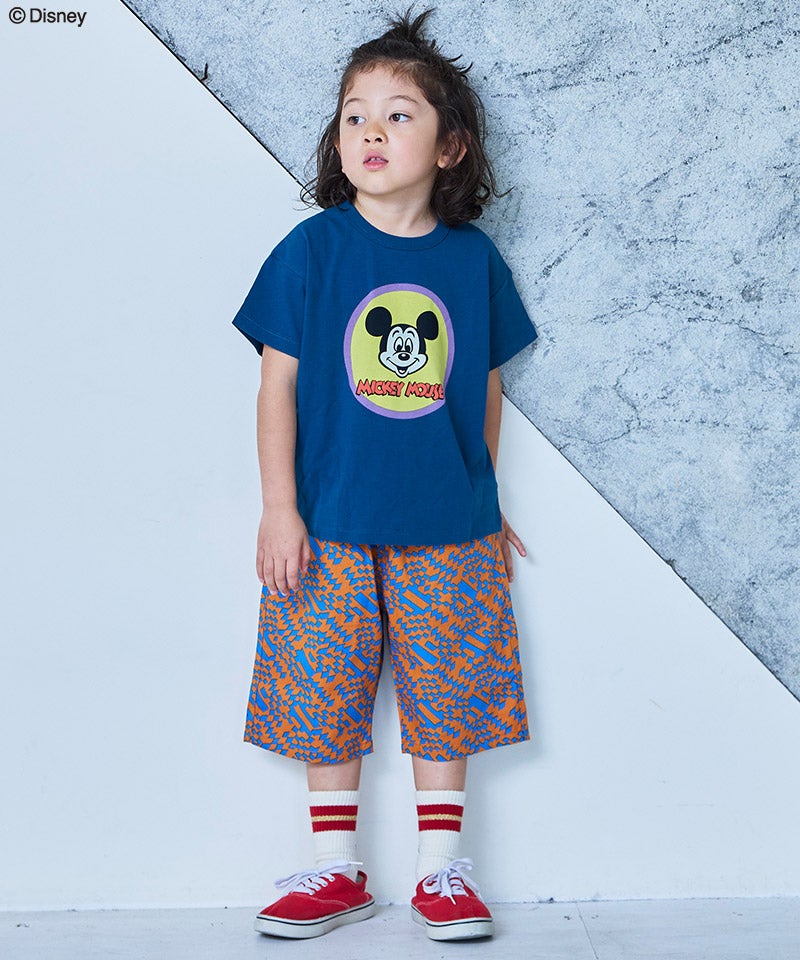 別注】【親子お揃い】ミッキーマウス プリントTシャツ ｜ トップス