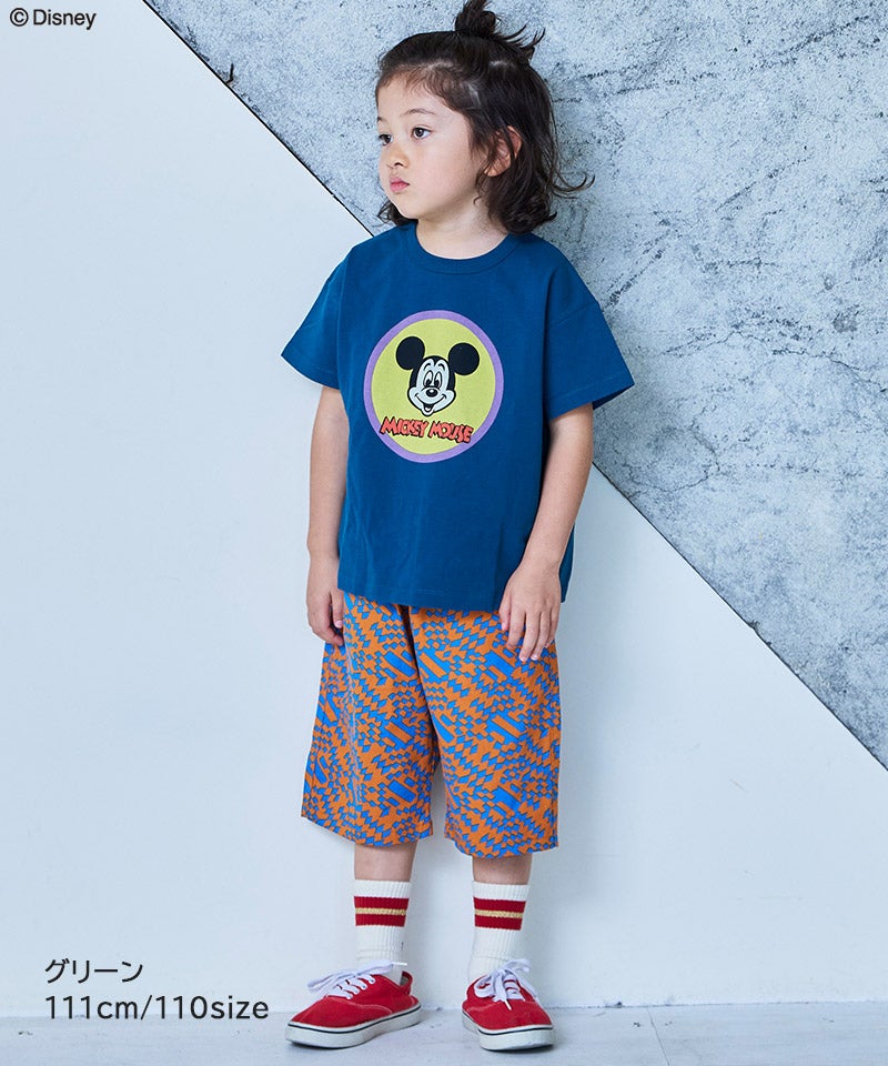 別注】【親子お揃い】ミッキーマウス プリントTシャツ ｜ トップス