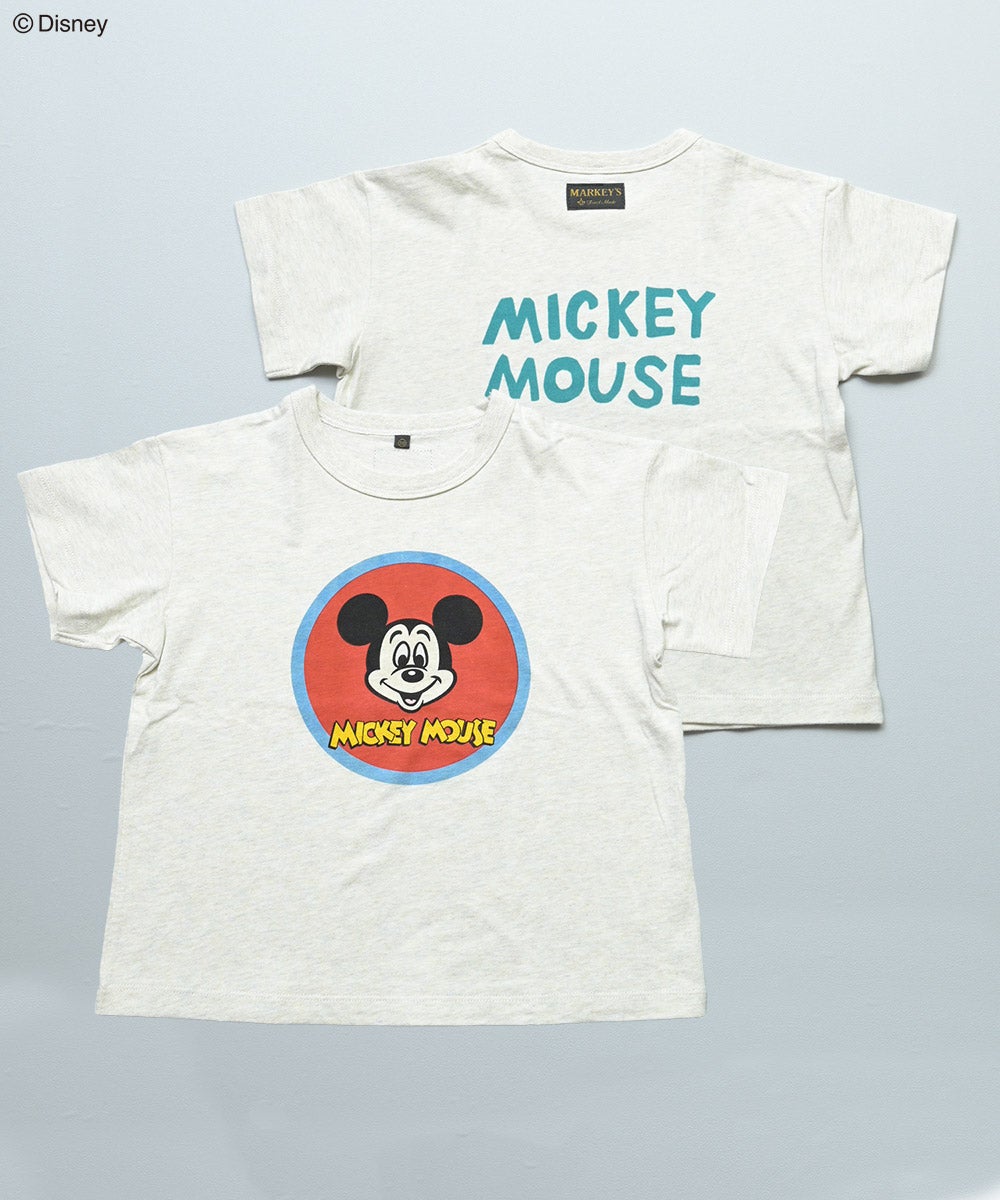 別注】【親子お揃い】ミッキーマウス プリントTシャツ ｜ トップス