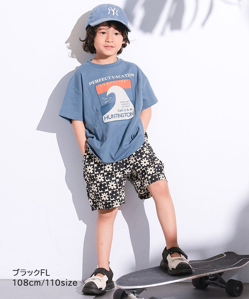 リップストップ総柄クライミングショートパンツ ｜ ボトムス ｜ 子供服