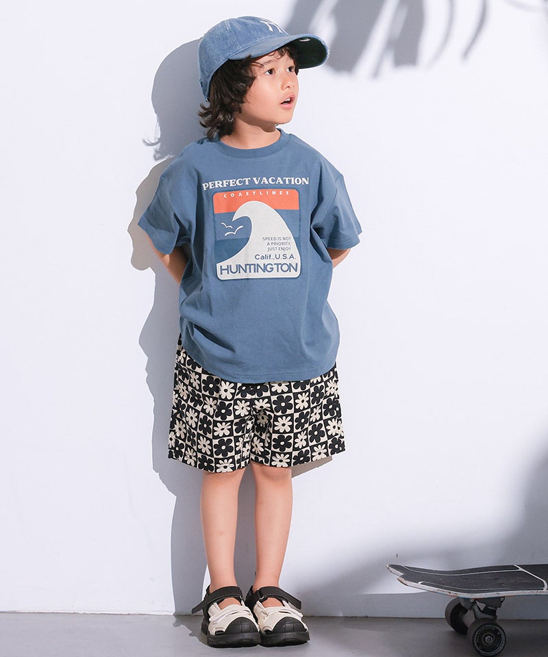 リップストップ総柄クライミングショートパンツ ｜ ボトムス ｜ 子供服