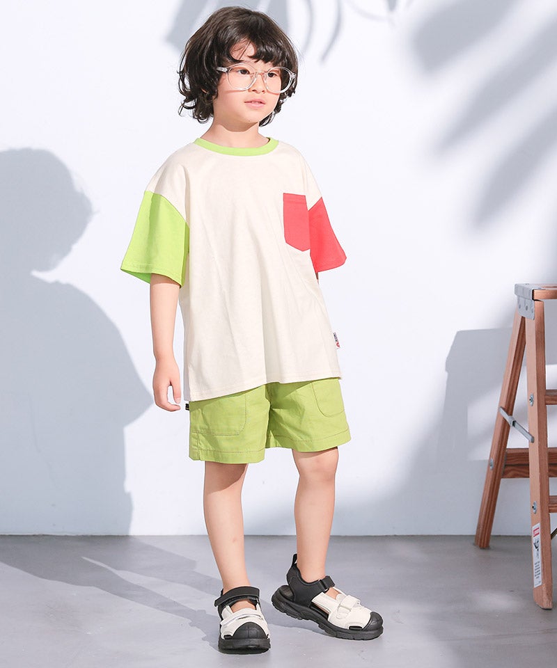 リップストップビッグフラップポケットショートパンツ ｜ ボトムス