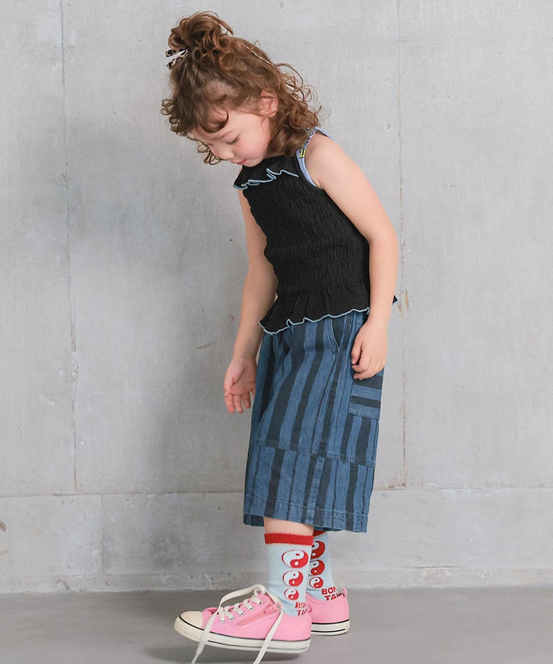 Wガーゼシャーリングホルターネックトップス ｜ トップス ｜ 子供服の