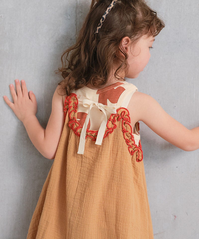 Wガーゼキャミワンピース ｜ ワンピース ｜ 子供服のセレクトショップ