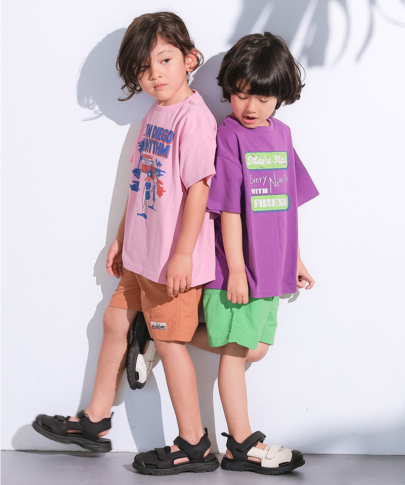 送料無料】【水陸両用】カラバリショートパンツ ｜ ボトムス ｜ 子供服