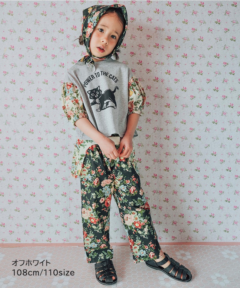 別注】【親子お揃い】softcheese ビッグパフスリーブTシャツ