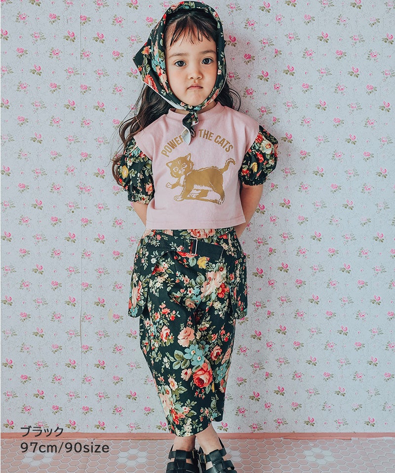 別注】【親子お揃い】softcheese ビッグパフスリーブTシャツ