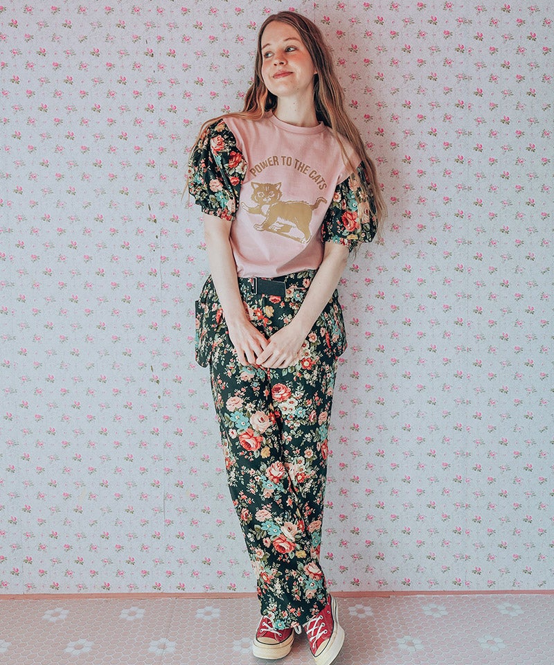 softcheeseレディースロングパンツ