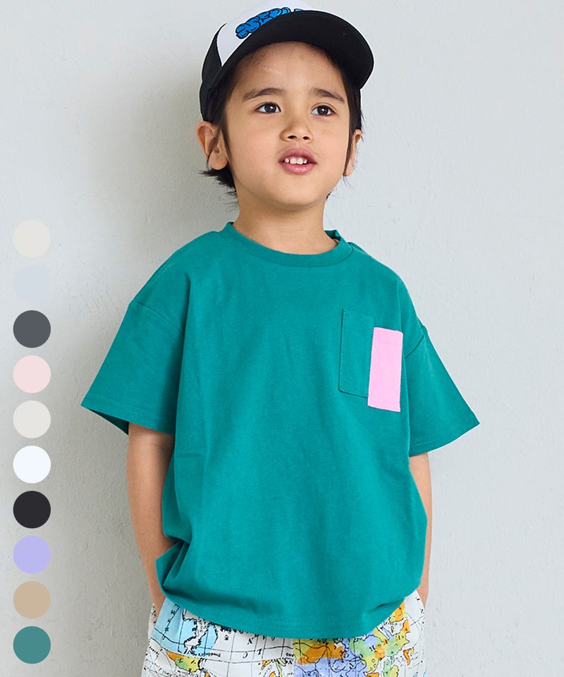送料無料】段差ポケットTシャツ ｜ トップス ｜ 子供服のセレクト