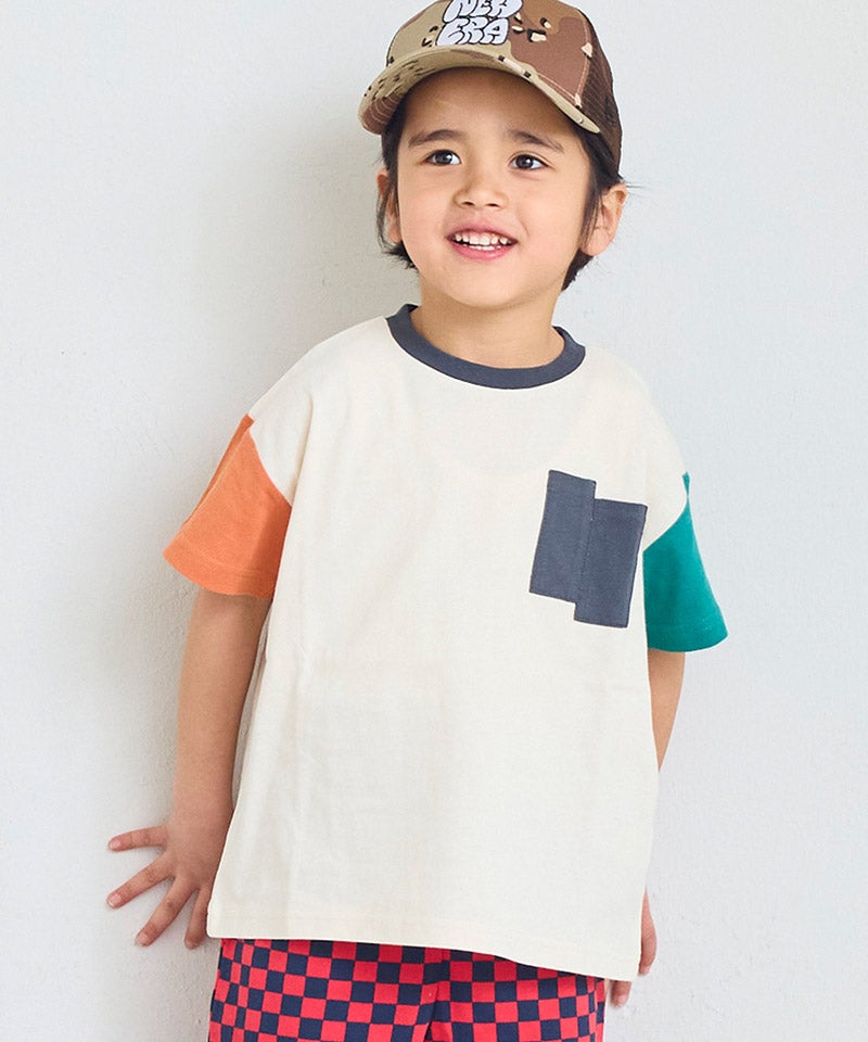 送料無料】段差ポケットTシャツ ｜ トップス ｜ 子供服のセレクト