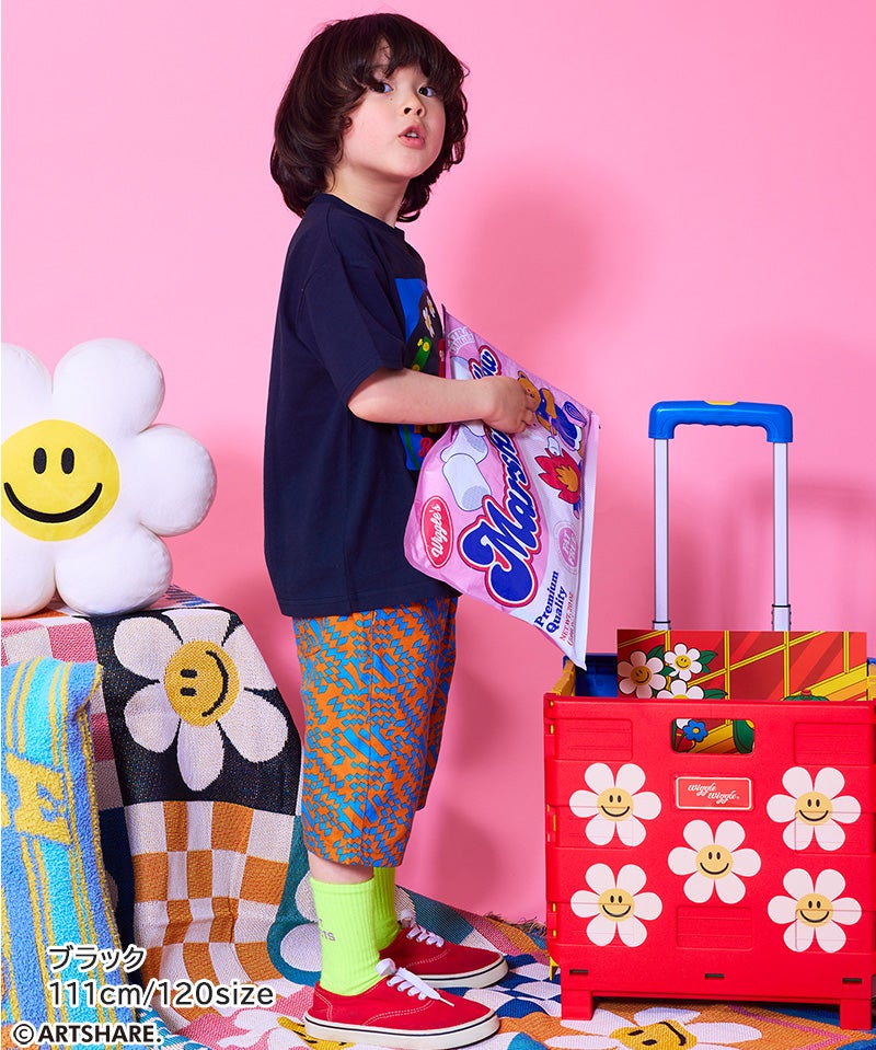 別注】wiggle wiggle プリント半袖T ｜ トップス ｜ 子供服のセレクト