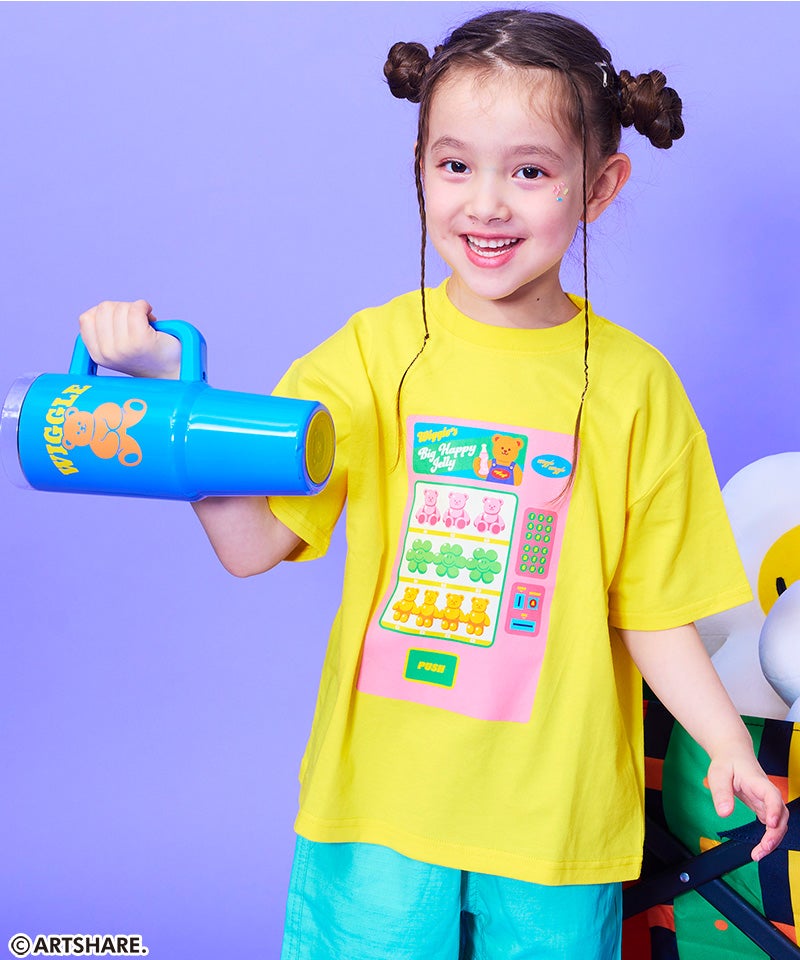 別注】wiggle wiggle プリント半袖T ｜ トップス ｜ 子供服のセレクト