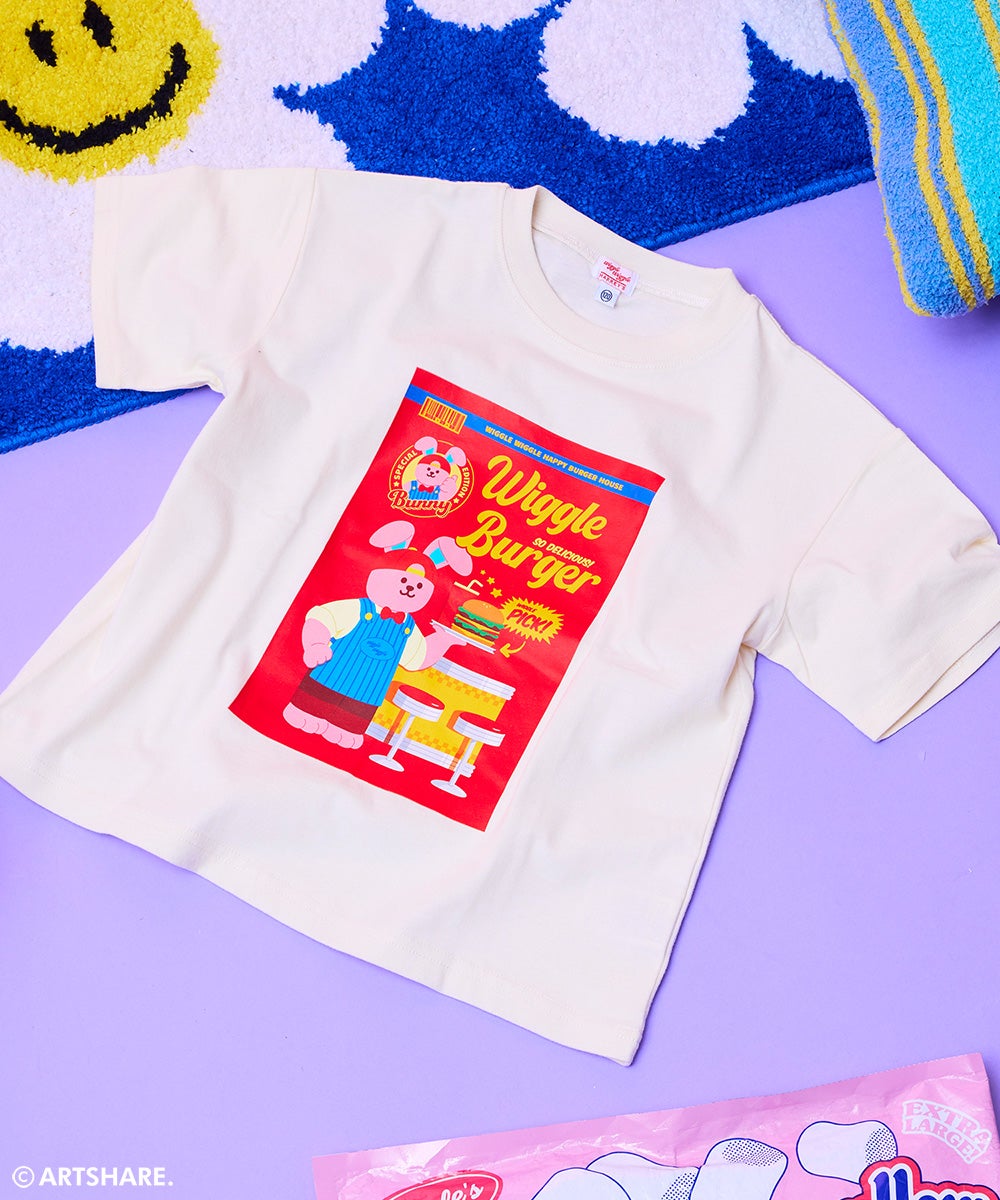 別注】wiggle wiggle プリント半袖T ｜ トップス ｜ 子供服のセレクト