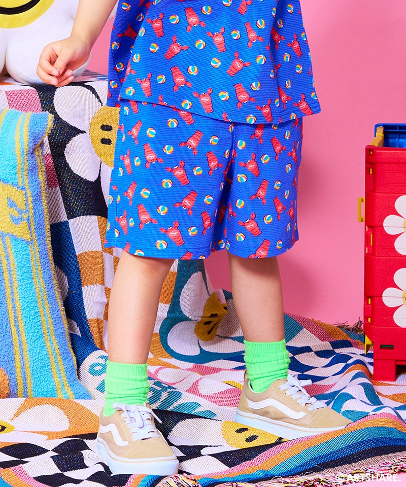別注】wiggle wiggle ワッフル総柄ショートパンツ ｜ ボトムス ｜ 子供