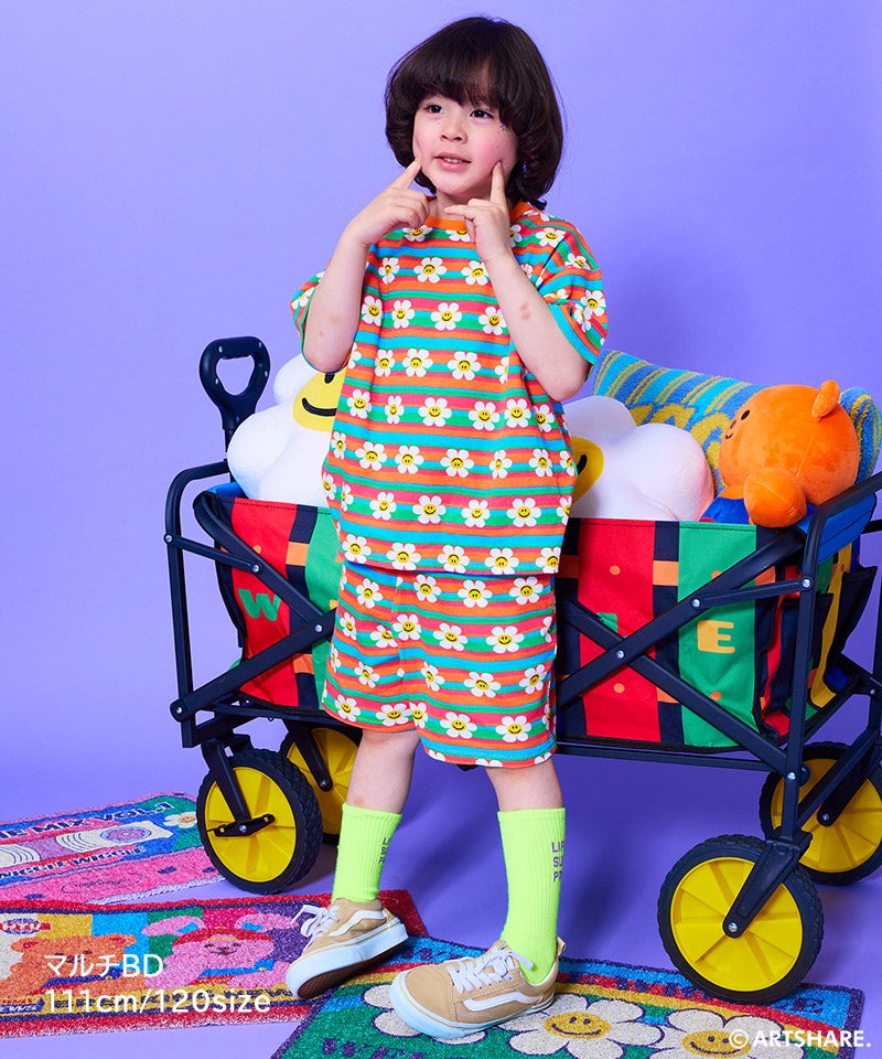 別注】wiggle wiggle ワッフル総柄ショートパンツ ｜ ボトムス ｜ 子供
