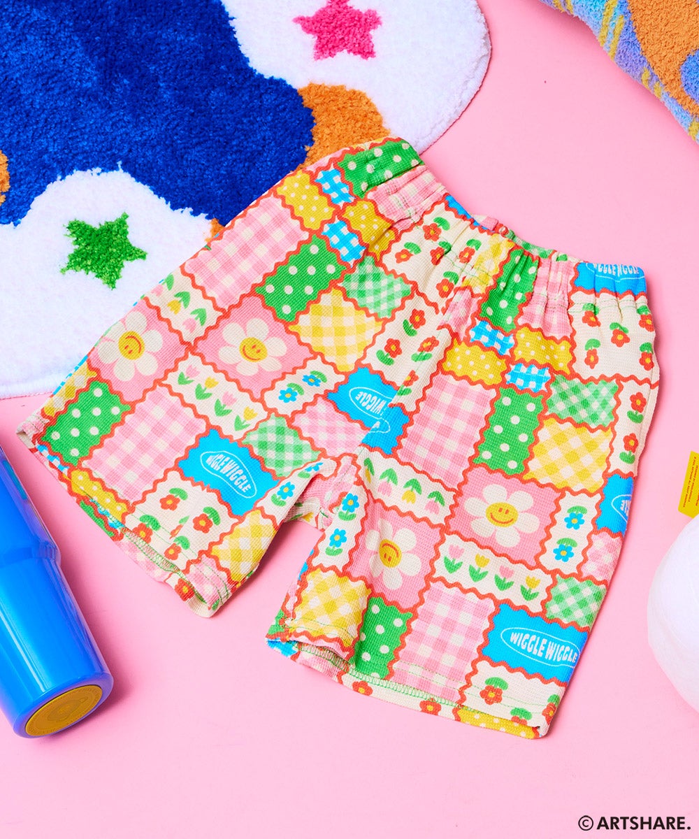 別注】wiggle wiggle ワッフル総柄ショートパンツ ｜ ボトムス ｜ 子供