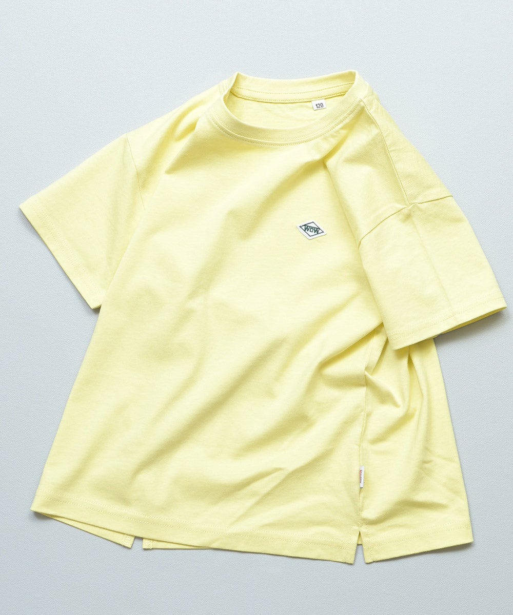 送料無料】【COTTON from U.S.A】マイニチワッペン無地Tee ｜ トップス