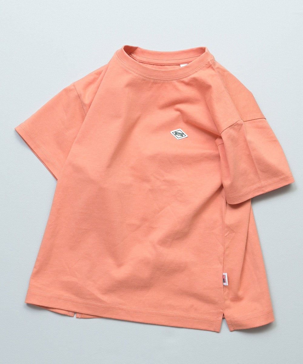 COTTON from U.S.A】マイニチワッペン無地Tシャツ ｜ トップス ｜ 子供