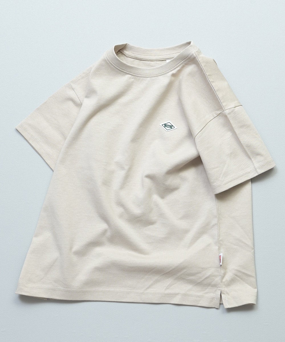 COTTON from U.S.A】マイニチワッペン無地Tシャツ ｜ トップス ｜ 子供