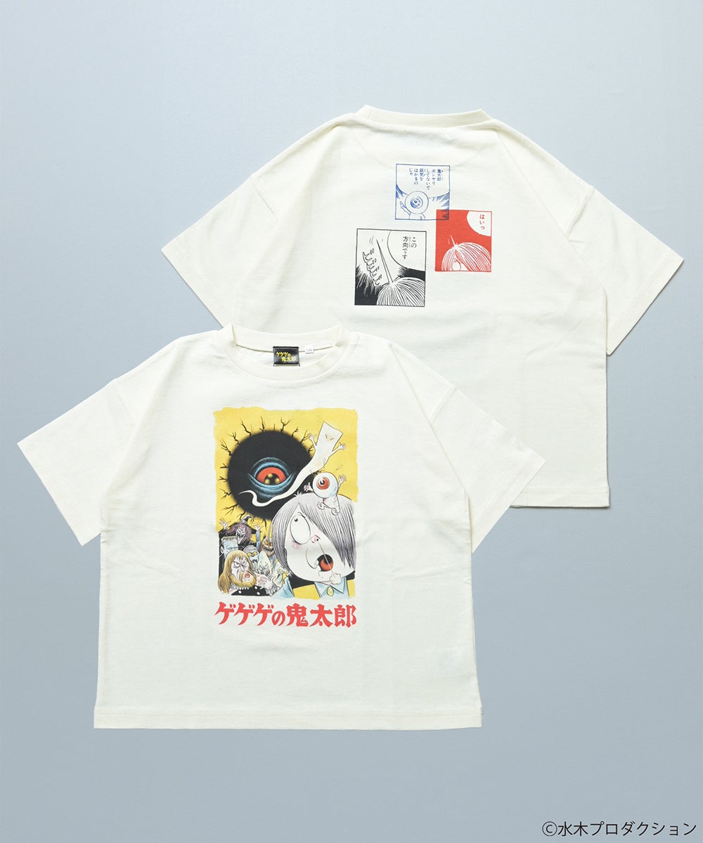 別注】【親子お揃い】ゲゲゲの鬼太郎 プリントTシャツ ｜ トップス