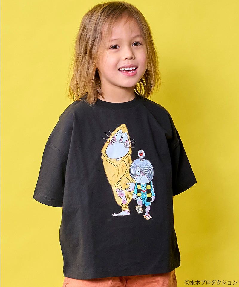 別注】【親子お揃い】ゲゲゲの鬼太郎 プリントTシャツ ｜ トップス