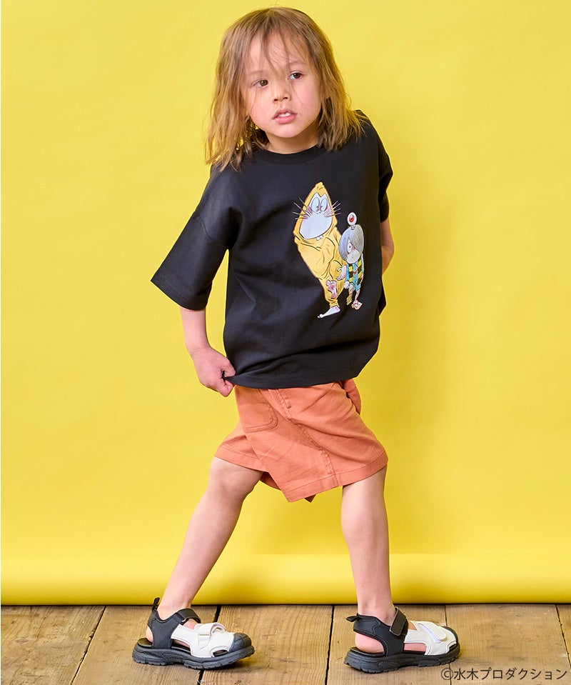 別注】【親子お揃い】ゲゲゲの鬼太郎 プリントTシャツ ｜ トップス