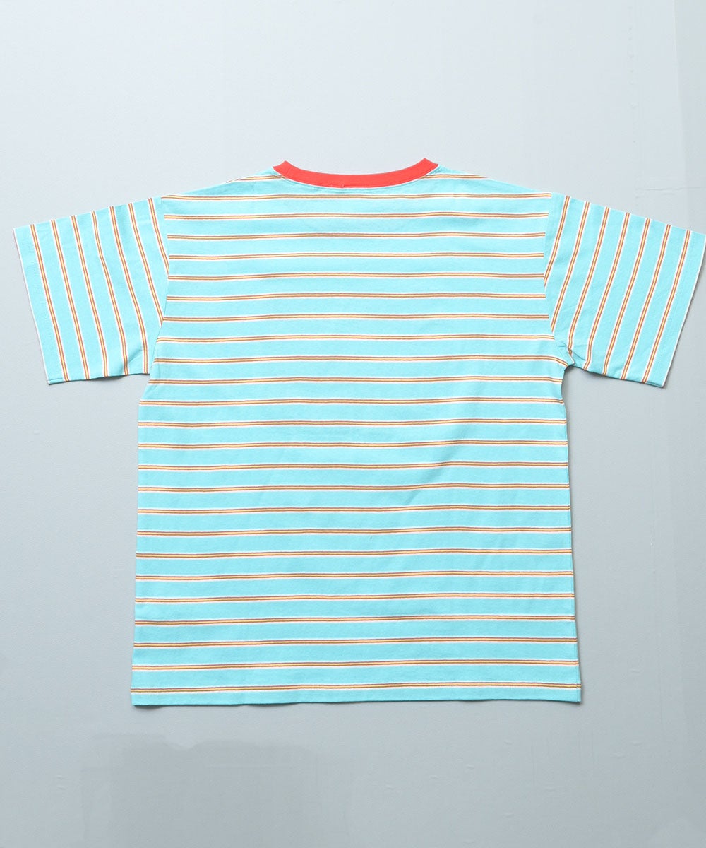 別注】【親子お揃い】Teletubbies マルチボーダーTシャツ / 大人サイズ