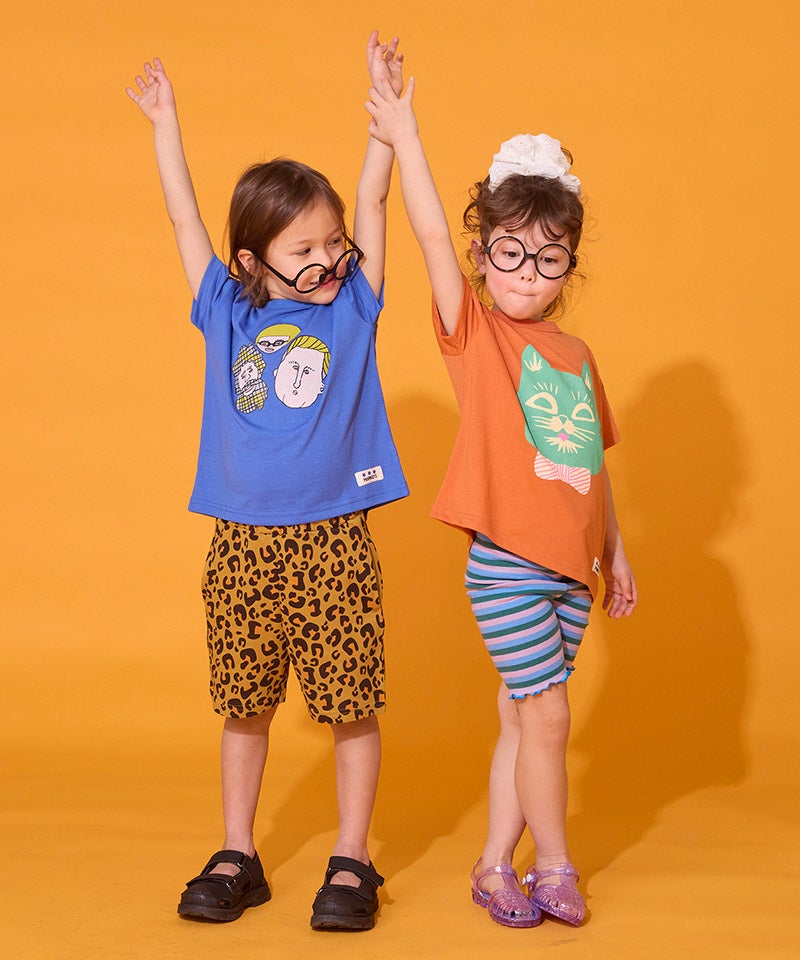 先染めボーダーバイカーパンツ ｜ ボトムス ｜ 子供服のセレクト