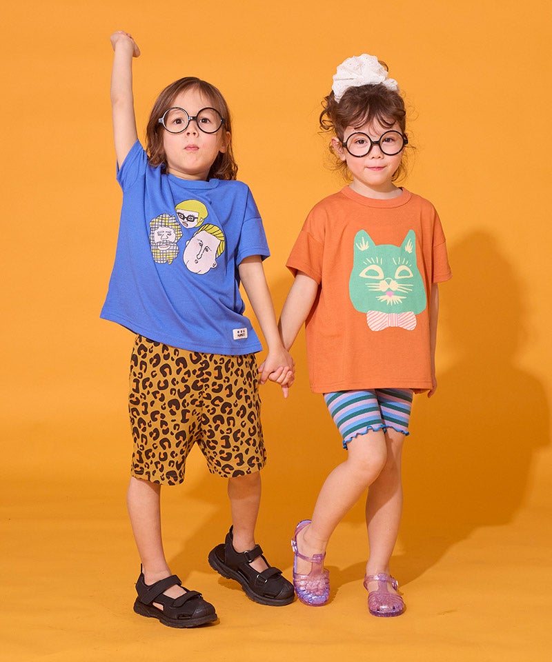 先染めボーダーバイカーパンツ ｜ ボトムス ｜ 子供服のセレクト