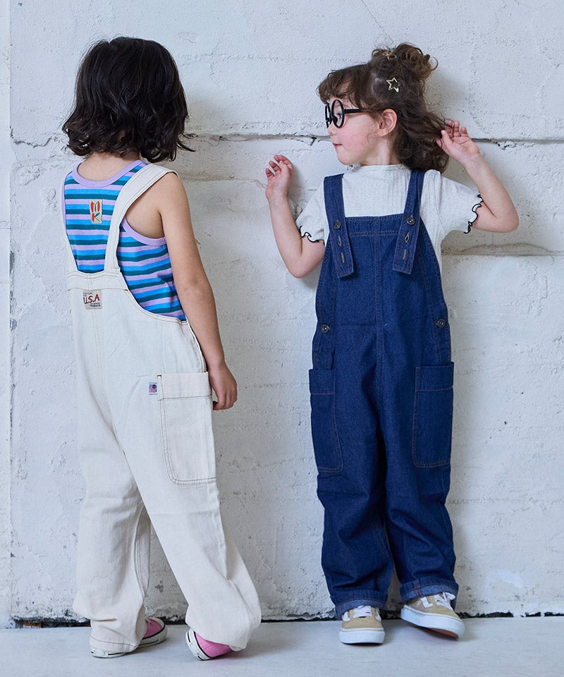 親子お揃い】先染めボーダータンクトップ ｜ トップス ｜ 子供服の