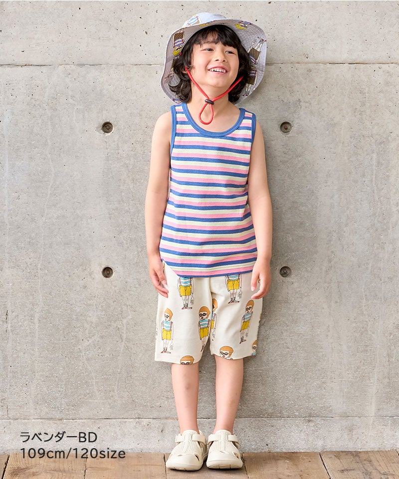 親子お揃い】先染めボーダータンクトップ ｜ トップス ｜ 子供服の