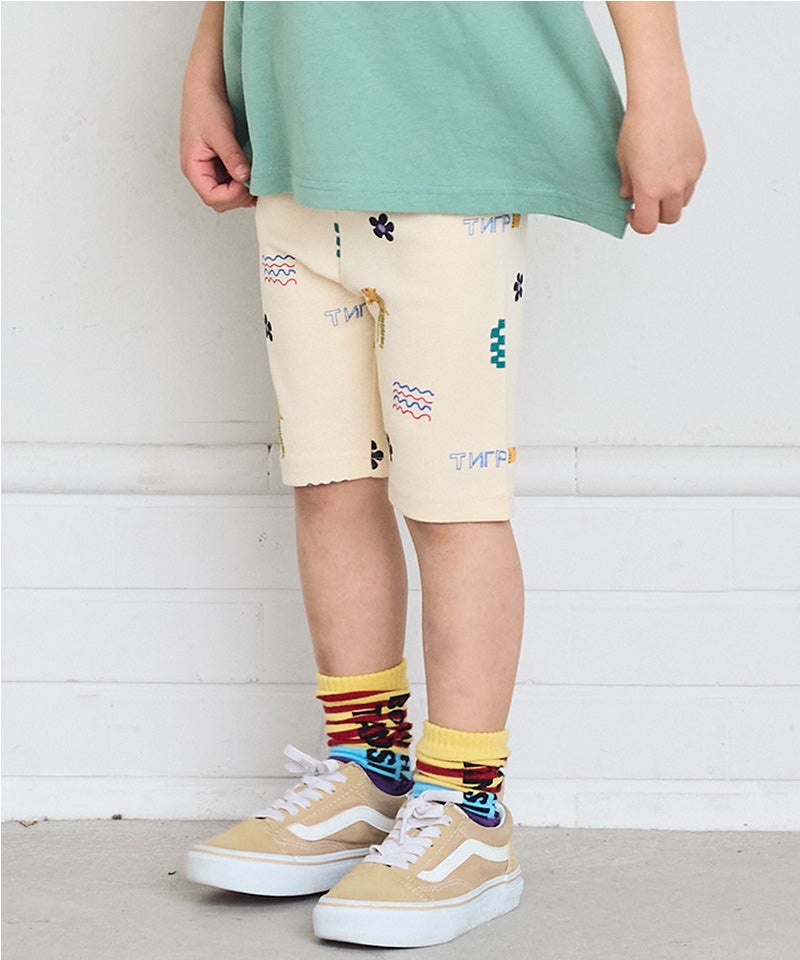 総柄バイカーパンツ ｜ ボトムス ｜ 子供服のセレクトショップ