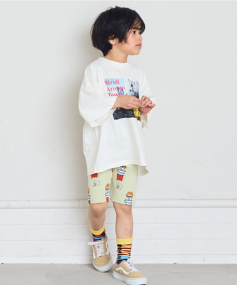 総柄バイカーパンツ ｜ ボトムス ｜ 子供服のセレクトショップ
