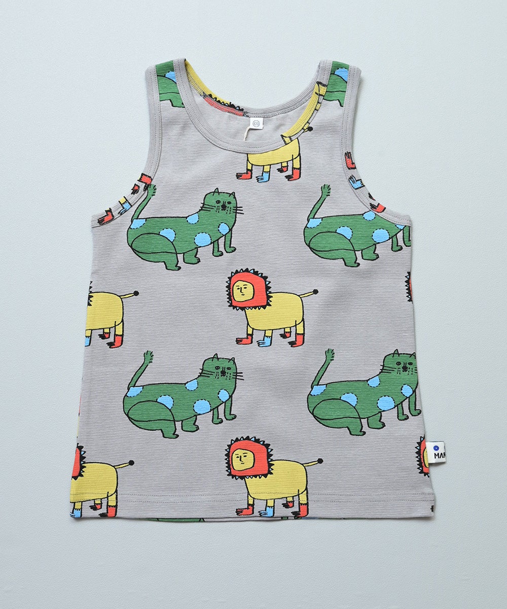 総柄タンクトップ ｜ トップス ｜ 子供服のセレクトショップ MARKEY'S