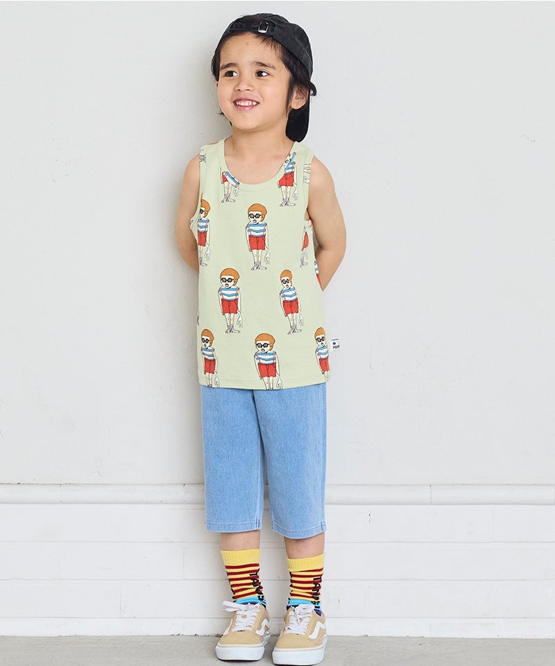総柄タンクトップ ｜ トップス ｜ 子供服のセレクトショップ MARKEY'S