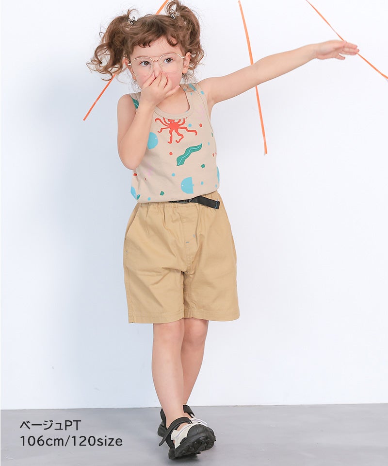 総柄タンクトップ ｜ トップス ｜ 子供服のセレクトショップ MARKEY'S